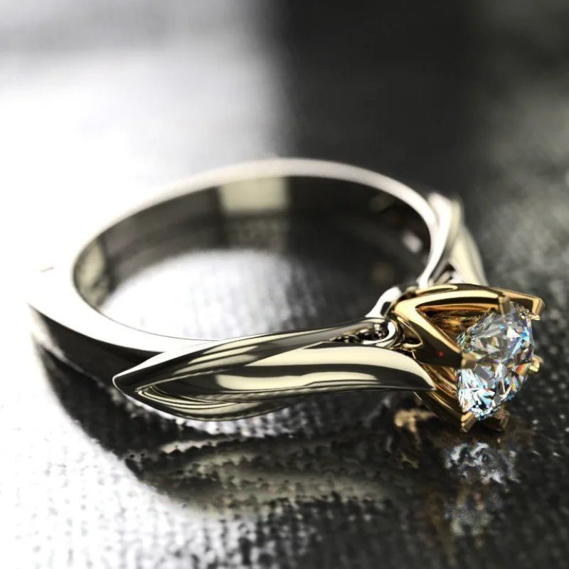 Pure 18K Gold Ring for Women Moissanite Rings with Natural Gemstones Luxur Jewelry Couples Women's Wedding Valentine's Day Gifts