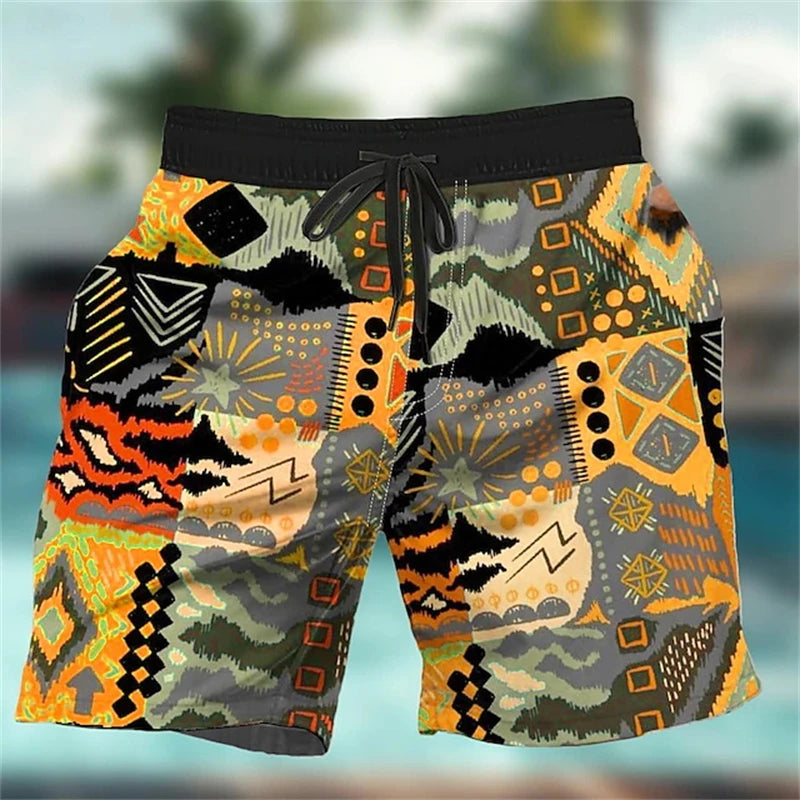 Men Shorts 3D Print Graffiti Art Pattern Beach Short Pants Causal Fashion Men Women Shorts Harajuku Y2k Swimming Board Trunks