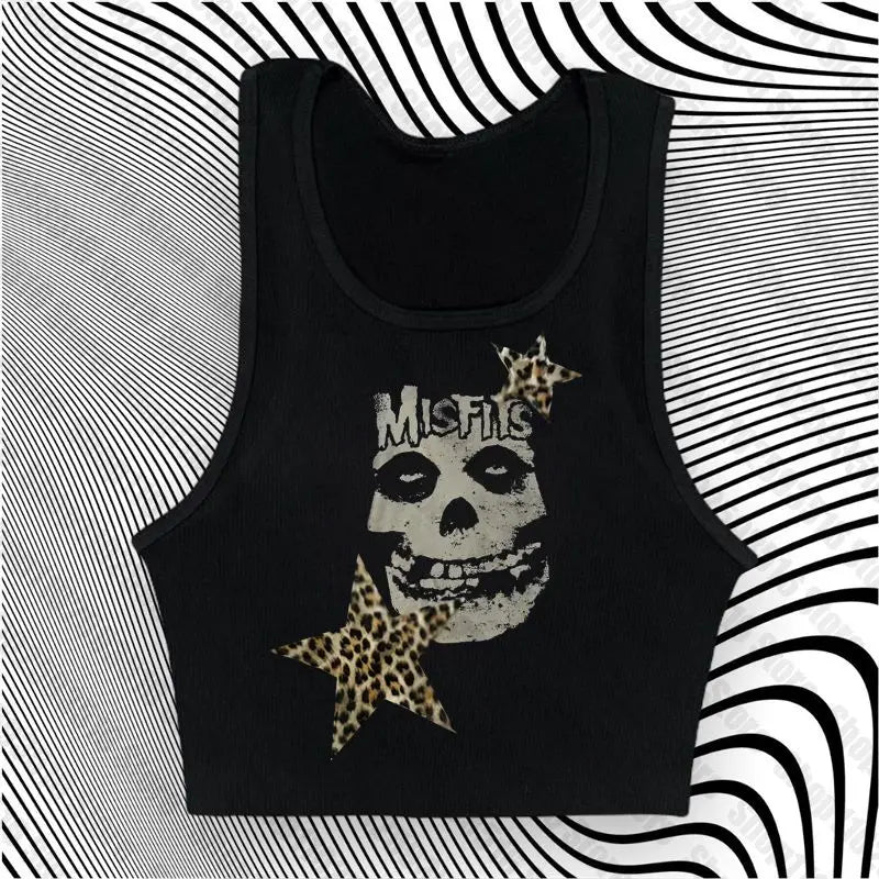 Woman Clothing Gothic Dress Harajuku Party Dresses Graphic Rock Y2k Clothes Black Mini Dress Punk Goth Emo Short Women's Summer