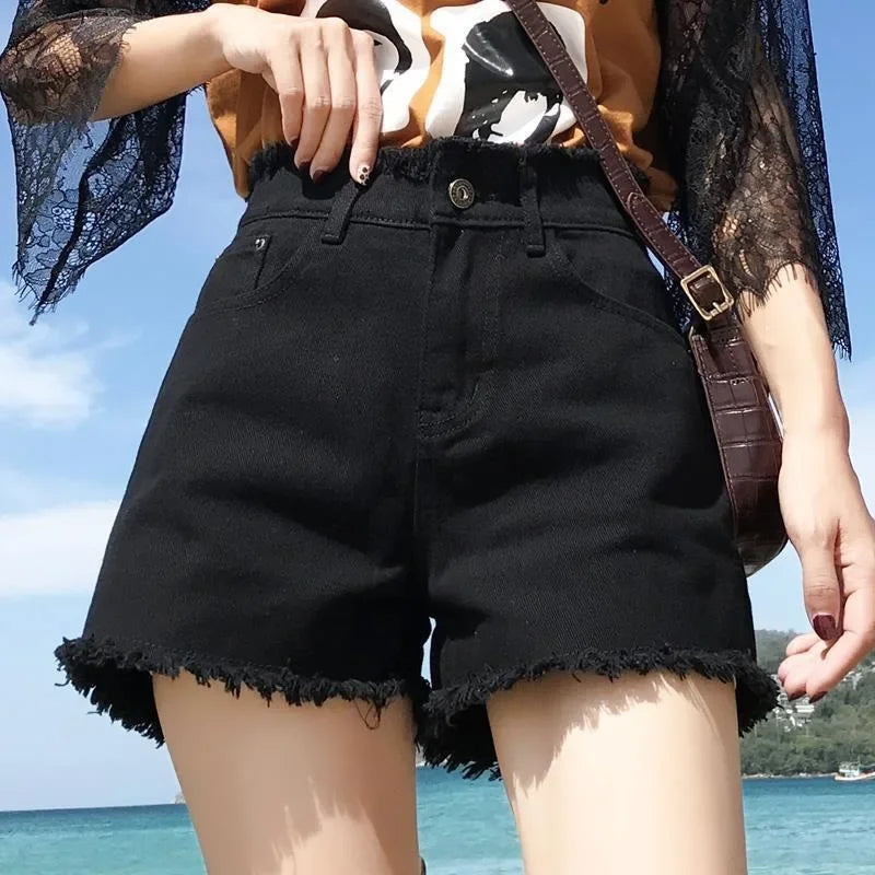 Spring/Summer Women’s Wide Leg Denim Shorts