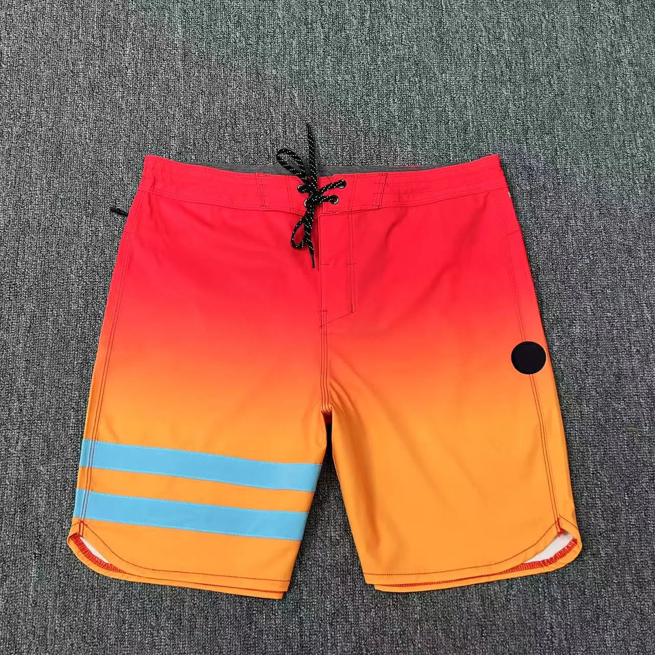 Professional Men’s Surfing Beach Shorts Adjustable Waist Bermuda Waterproof 4-way Stretch Board Shorts Quick-dry Surf Shorts