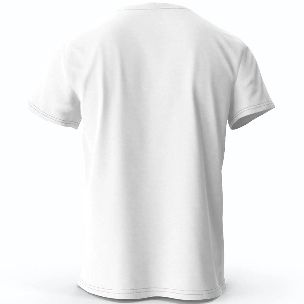 Men's Summer Essential 100% Cotton Printed T-Shirt, Soft & Breathable Round Neck Short Sleeve Tee, Unisex Casual Wear
