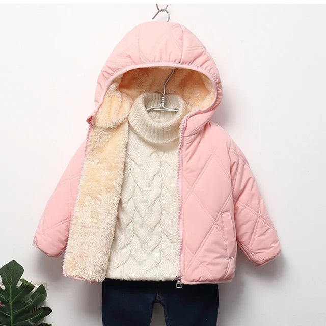 Boys & Girls Hooded Snowsuit Jacket
