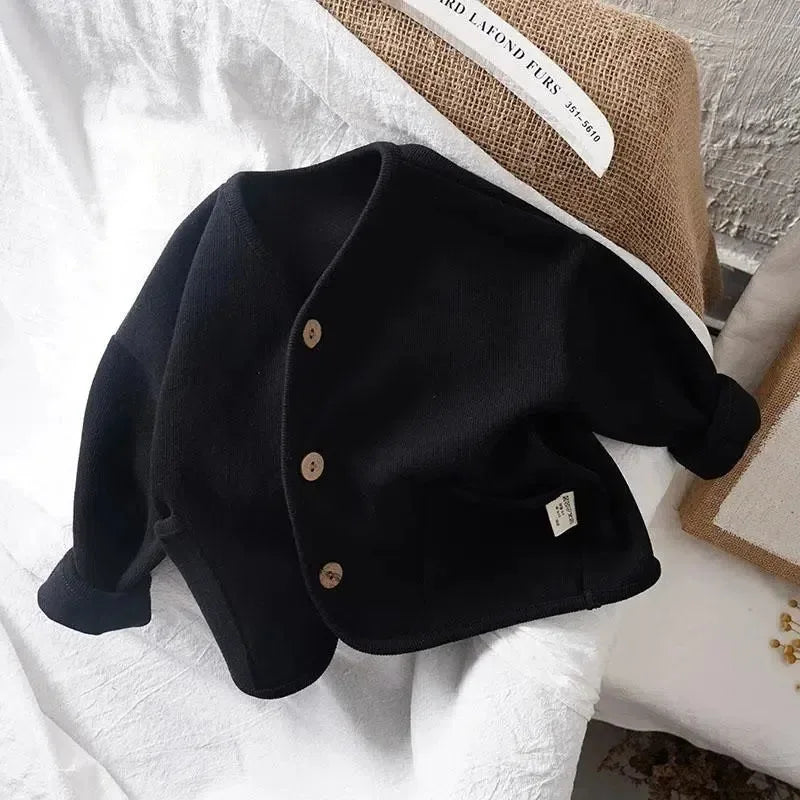 Children’s Loose Long Sleeve Cardigan