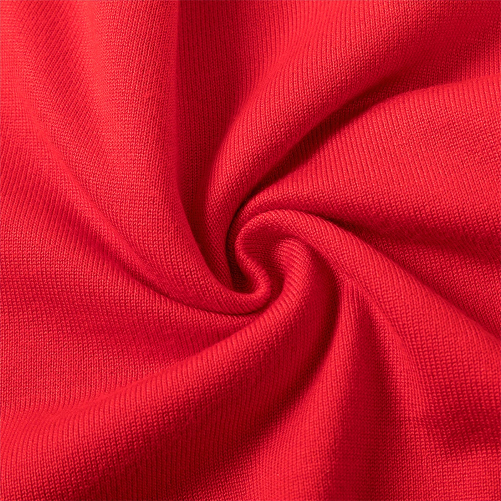 Christmas Girls' Sweater Red Long Sleeve Round Neck Santa Claus Pattern Outdoor Leisure Autumn/Winter Sweater