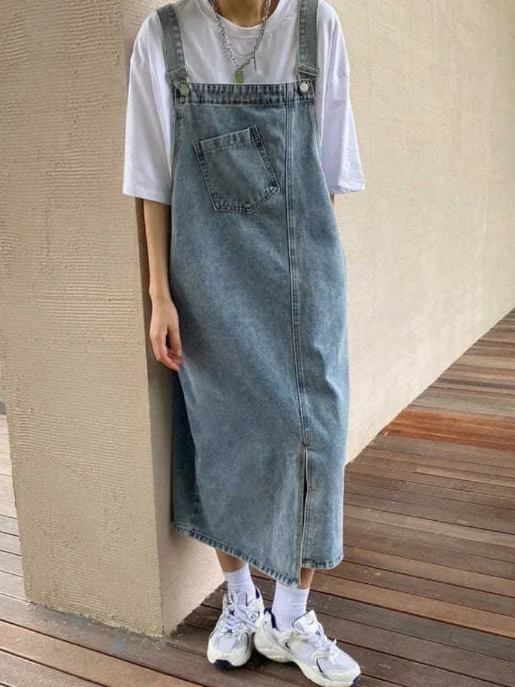 Spring/Summer Women’s Denim Overall Dress