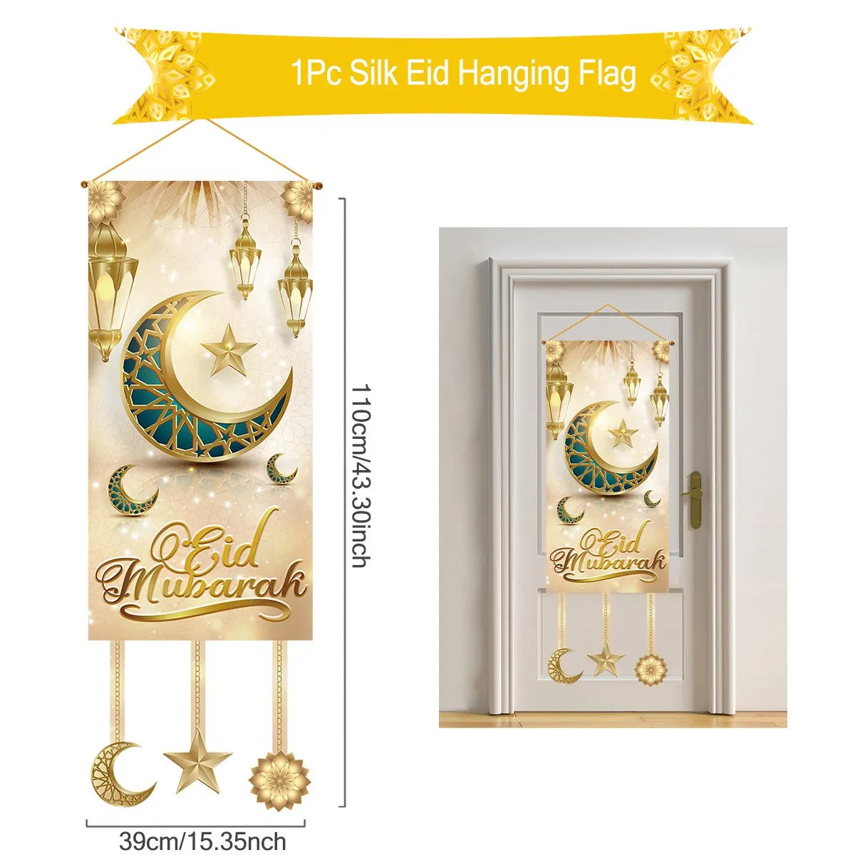Ramadan Kareem Hanging Flag Ramadan Decoration 2026 For Home Eid Mubarak Ramadan Kareem Islamic Muslim Party Eid Al Adha Gifts