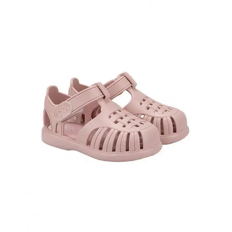 Classic Design Children's Summer Roman Sandal Fashion Casual Kids Boys And Girls Beach Sandals Solid Color Popular Baby Shoes