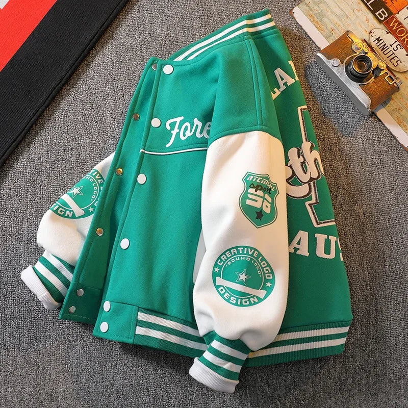Teen Boys & Girls Cotton Bomber Jacket