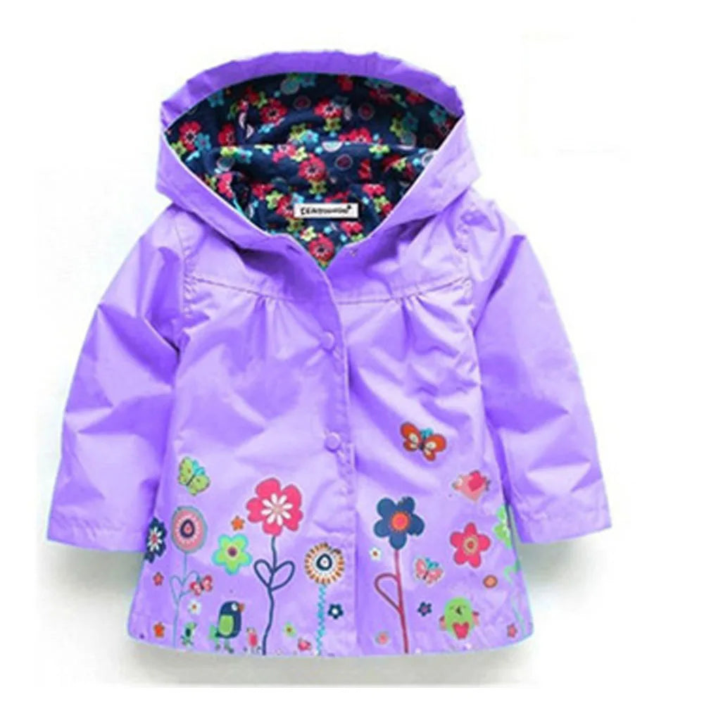 Toddler Girl Baby Kid Waterproof Hooded Coat Jacket Boys Girls Babies Outwear Raincoat Hoodies for outdoor adventure