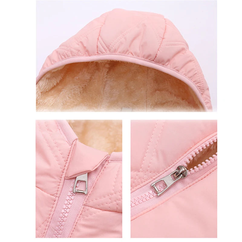 Boys & Girls Hooded Snowsuit Jacket