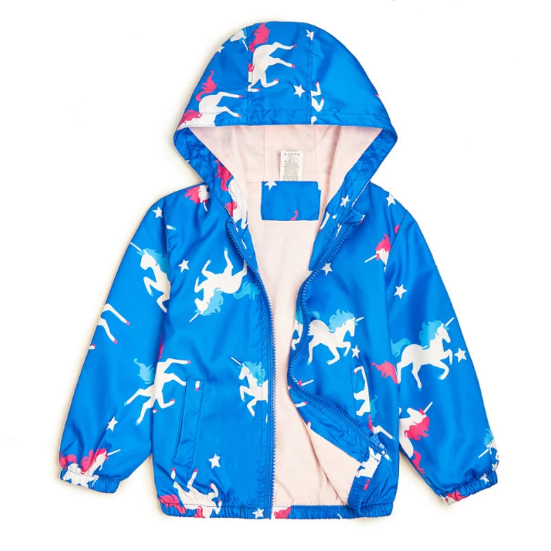 Children and infants outdoor sports windproof storm jacket