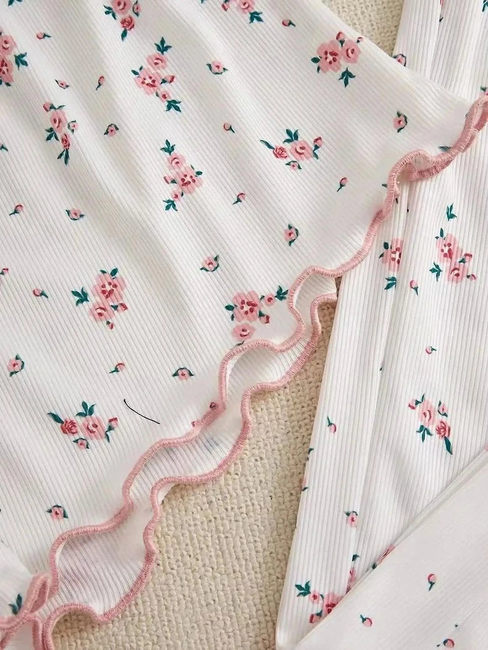 Women’s Lace Camisole Pajama Set