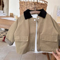 Kids Simple Style Windbreaker