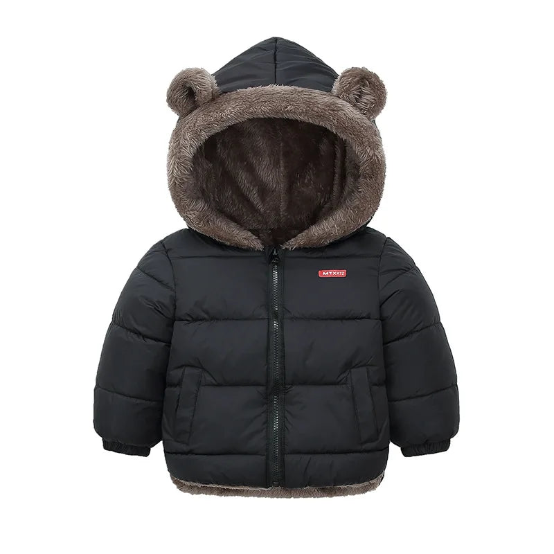 Kids Thick Padded Winter Jacket