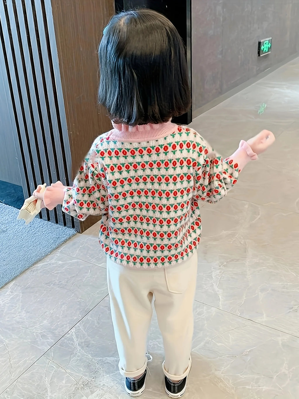 Korean Style Trendy Girls' Sweater New Fashionable Autumn and Winter Korean Version Base Shirt Pullover Knitwear Thickened