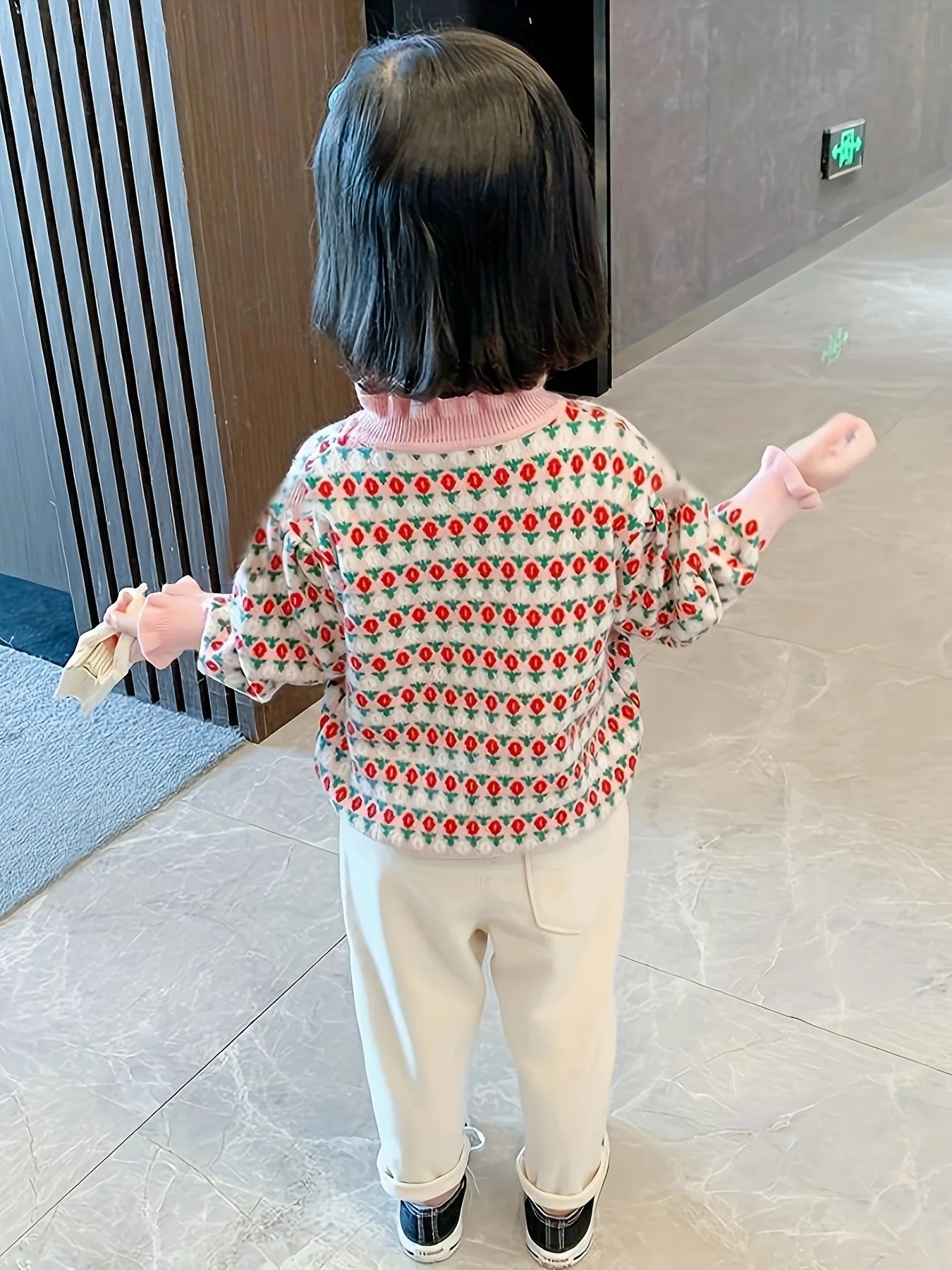 Korean Style Trendy Girls' Sweater New Fashionable Autumn and Winter Korean Version Base Shirt Pullover Knitwear Thickened