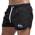 Men's Bathing Suit Pocketed Drawstring Breathable Quick Dry Swim Trunks Board Shorts for Surfing Beach Summer