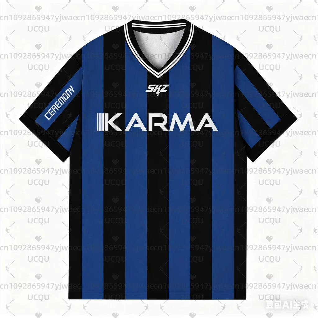 Summer Men's Women's Boys' Casual Sporty KARMA 3D Print Graphic