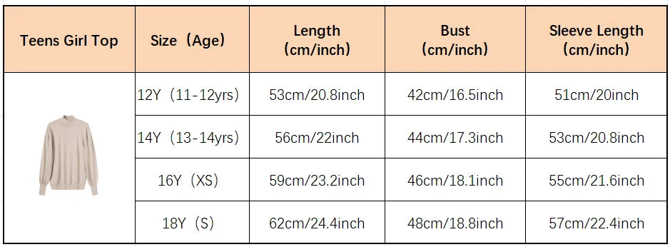 High Quality Boutique Teenager Girl Knitted Solid Color Sweater Top Stand Collar Autumn Winter Girls Knitting Tops For Daily