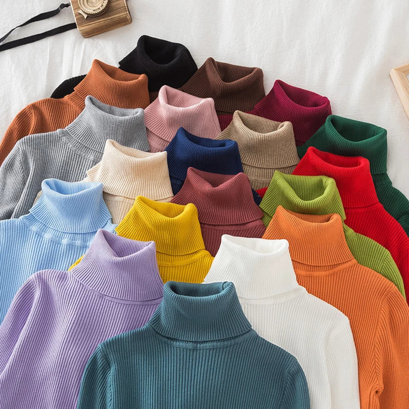 Women’s Cashmere Turtleneck Sweater