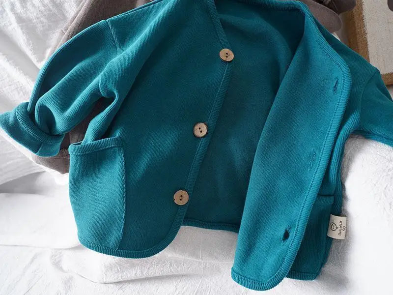 Children’s Loose Long Sleeve Cardigan