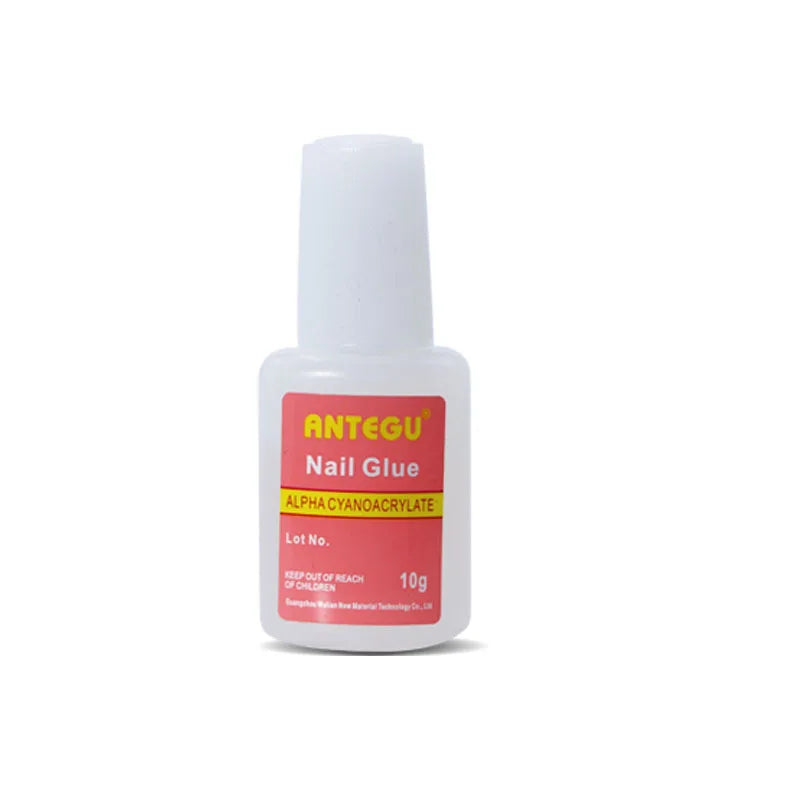 5/10Pcs Nail Glue For Acrylic Nails Clear No Wipe Adhesive Rhinestone Gems Glue Gel Nail Glue Gel Press On Nails For Nail Art