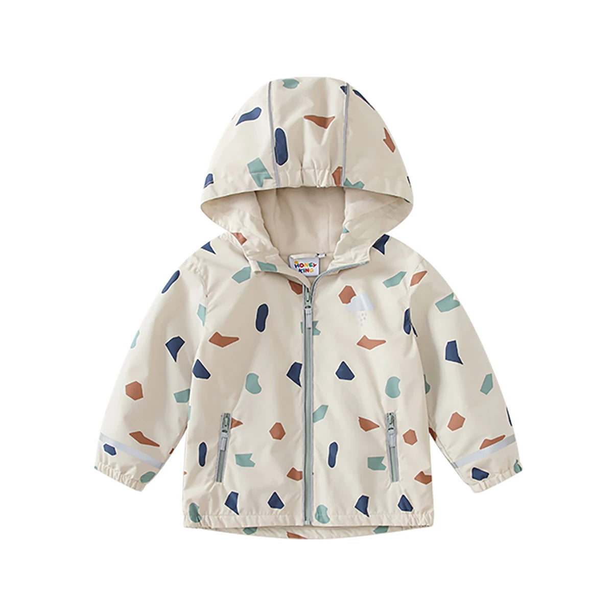 HONEYKING Kids Waterproof Soft shell Jacket