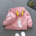 Kids Cartoon Dog Hooded Jacket (1–6Y)
