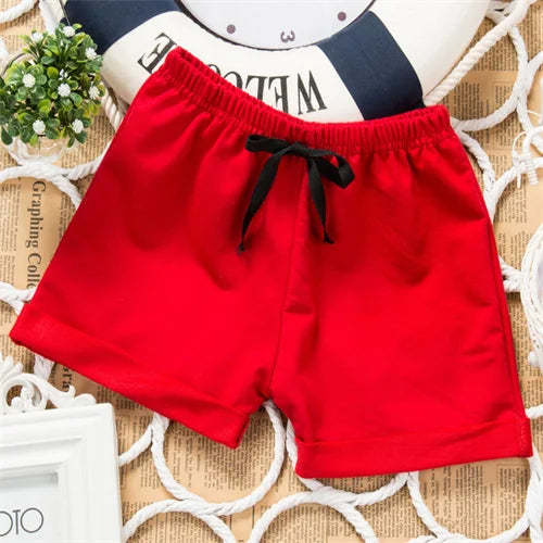 Summer Children's Boy Girl Board Shorts Casual Cotton Thin Baby Shorts For Boys Girls Toddler Pant Sports Kids Beach Short 2024