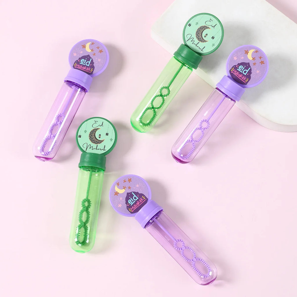 EID Mubarak Bubble Wand Soap Bottle Tube Ramadan Decor 2026 For Home Ramadan Kareem Islamic Muslim Party Eid Al Adha Gifts