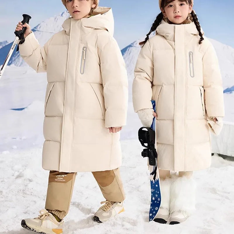 Boys & Girls Thick Waterproof Down Jacket