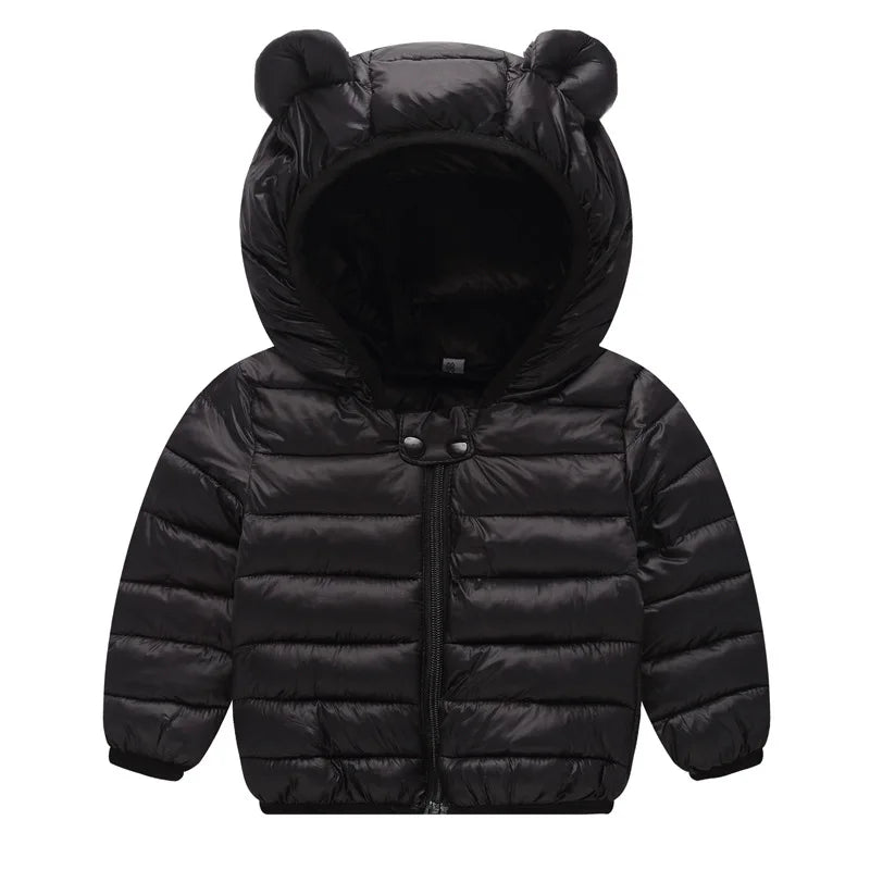 Kids Thick Padded Winter Jacket