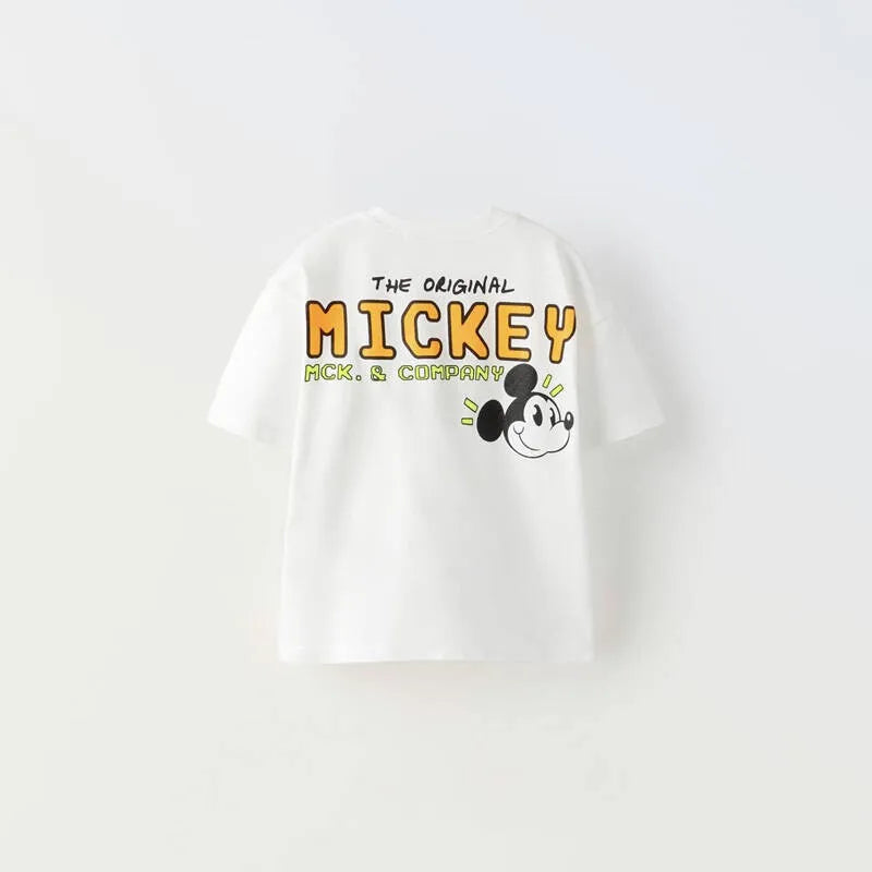 New Design Fashion Tops Cute Print Short Sleeve