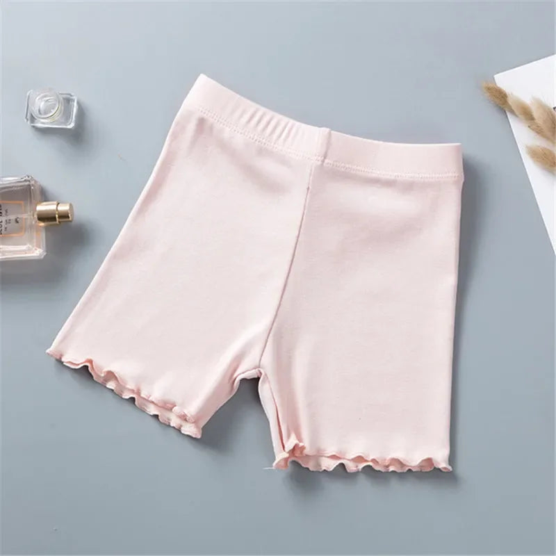Cotton Girls Short Safety Pants Top Quality Cute Kids Shorts Underwear Children Summer Girl Underpants for 2-12 Years Old