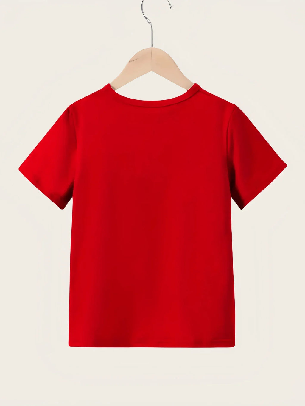 Girls' Casual Short Sleeve Round Neck T-Shirt Summer with Fabric Playful Casual Shirts for Girls Cherry Graphic Tee Comfortable