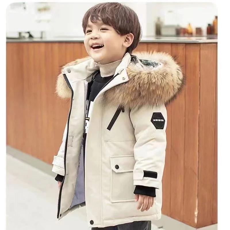 Kids Thick Winter Padded Jacket (-30℃)