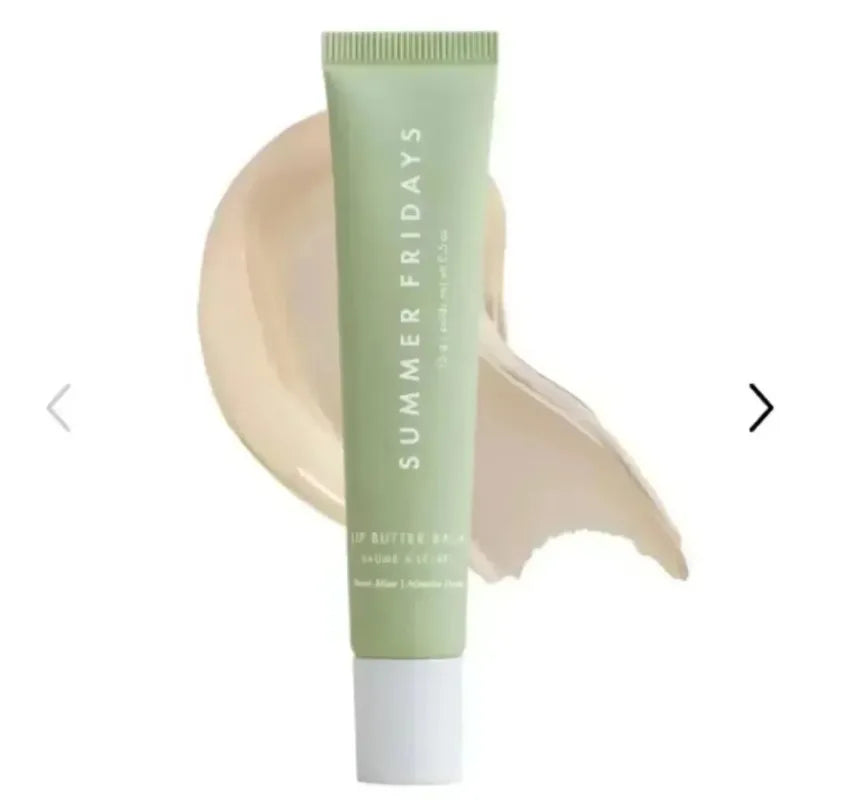 Summer Fridays Lip Balm Moisturizing Mirror Lip Gloss Lip Vanilla Pink Sugar Coffee Cake Smell Lipstick Transparent Oil Makeup