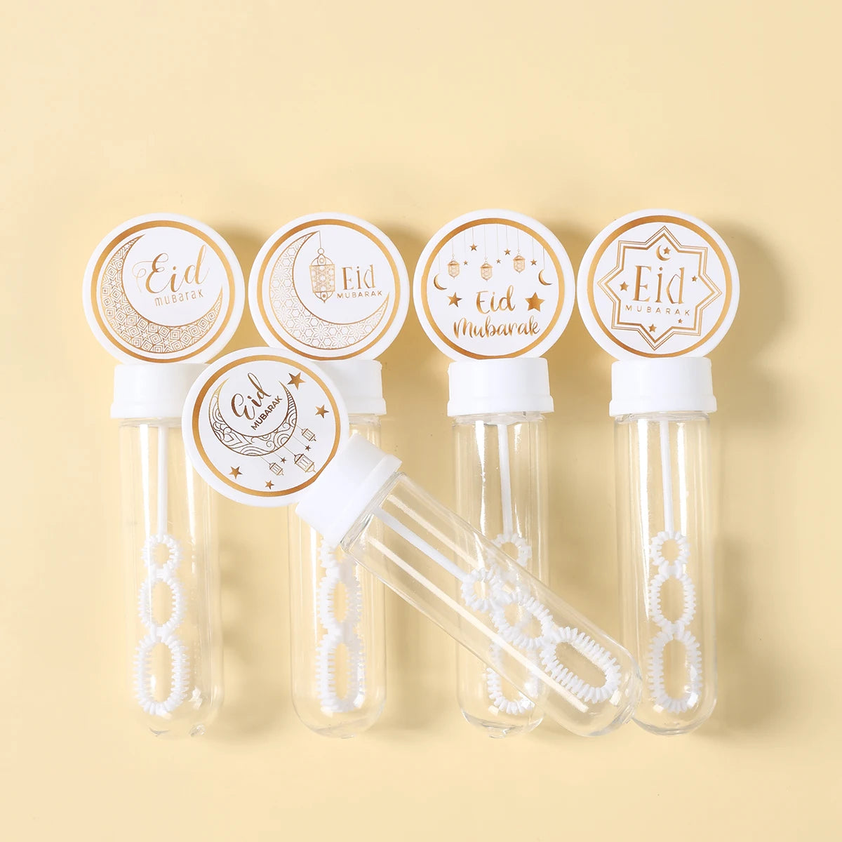 EID Mubarak Bubble Wand Soap Bottle Tube Ramadan Decor 2026 For Home Ramadan Kareem Islamic Muslim Party Eid Al Adha Gifts
