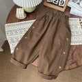 2026 Spring Children Casual Pants 2-6T Girls Flower Embroidery Cotton Trousers Kids Elastic Waist Outdoor Pants Baby Girl Cloth