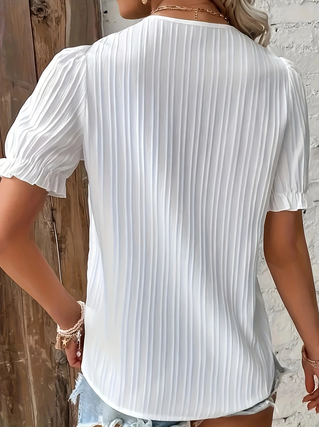Plus Size Women’s Short Sleeve Top