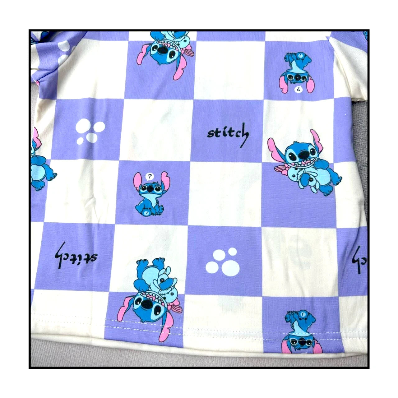 Kids Stitch Angel Pajama Set