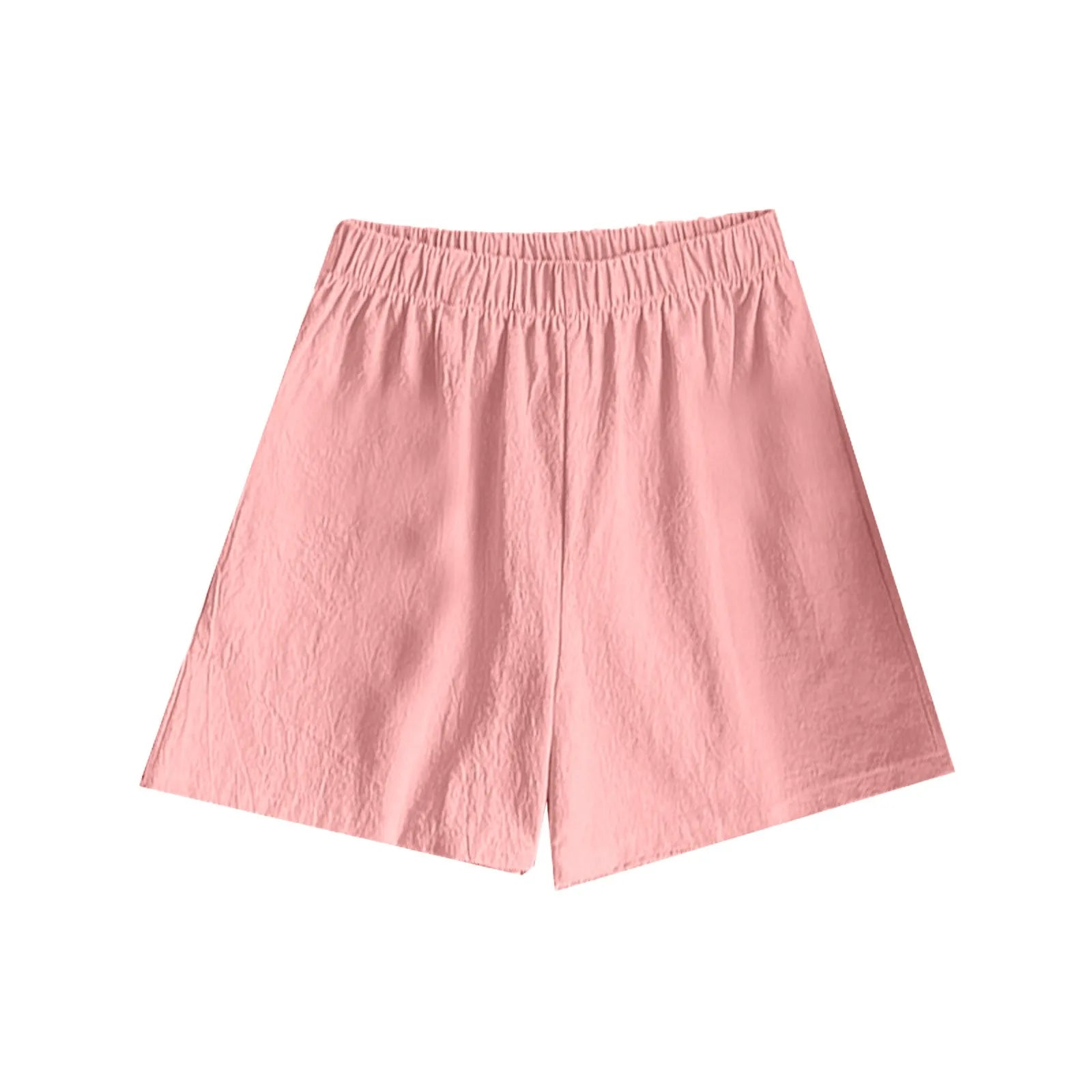 Children's summer loose shorts pocket high waist sports shorts thin baggy short pants comfortable casual girls shorts,9-14Y