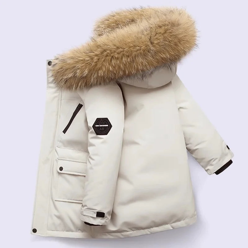 Kids Thick Winter Padded Jacket (-30℃)