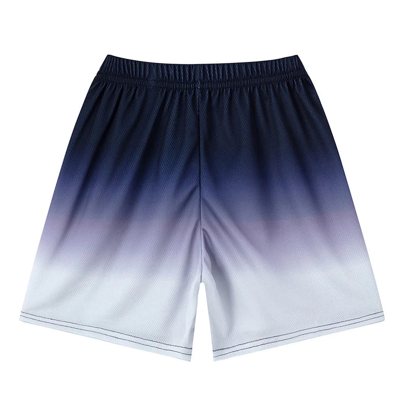 3-piece children's gradually changing dry sports shorts boys comfortable sports ball pants girls casual elastic waist shorts