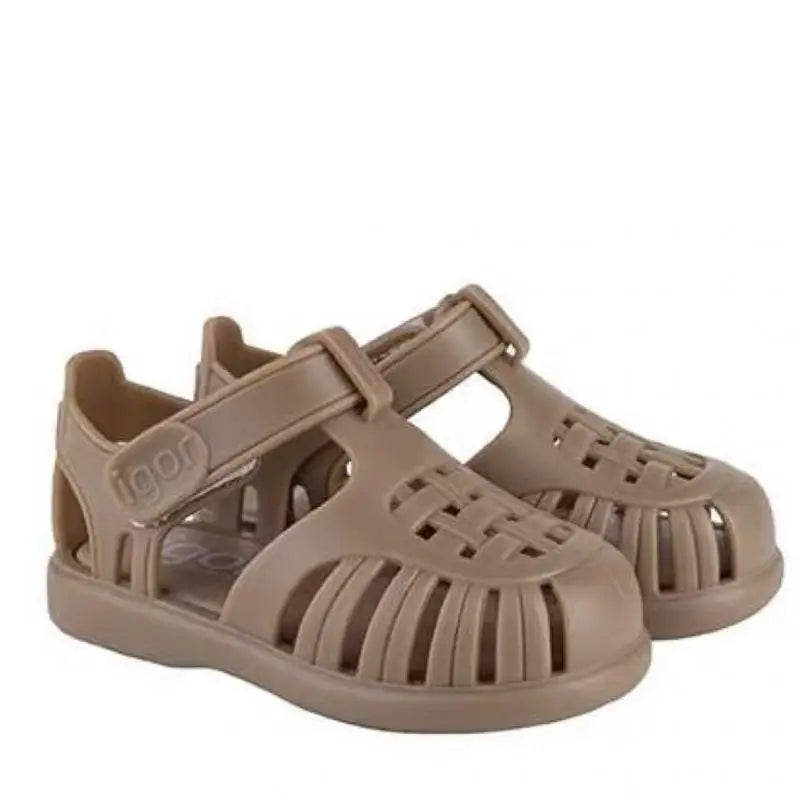 Classic Design Children's Summer Roman Sandal Fashion Casual Kids Boys And Girls Beach Sandals Solid Color Popular Baby Shoes