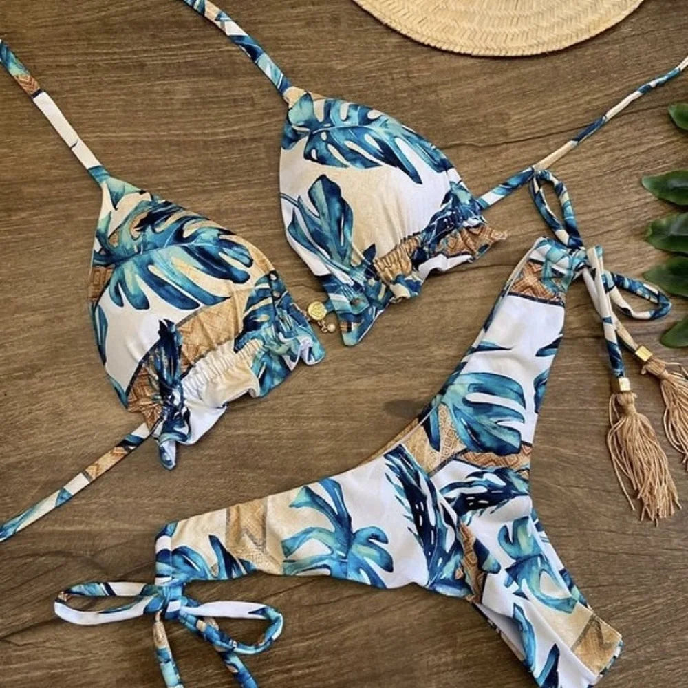 RUOTONGSEPT Bikini Women's Swimsuit 2022 New Swimwear Female Sexy Bikinis Set Push up Swimming for Bathing Suit Women Swimsuits