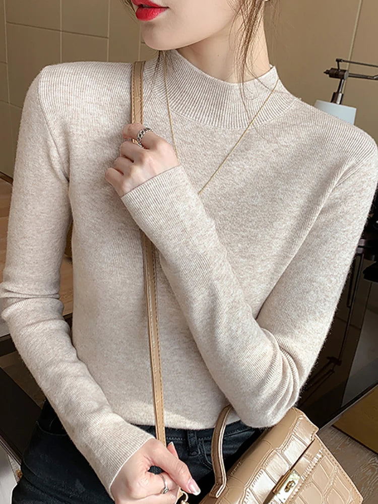 Women’s Turtleneck Knit Sweater