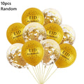 Eid Mubarak Balloons Ramadan Decoration For Home 2026 Gurbang Aid Al Adha Mubarak Kareem Islamic Festival Muslim Party Supplies