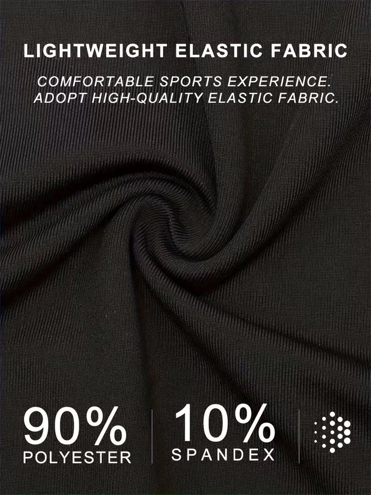 Men's Smiling Face Print Quick-drying Tight Long-sleeved T-shirt Fitness Training Stretch Top Spring and Autumn Turtleneck Tees